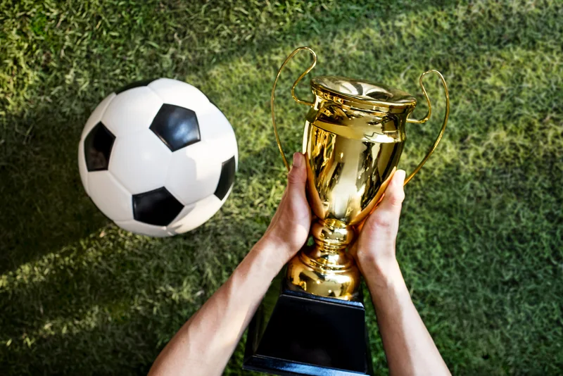 Tampilan event olahraga dengan informasi pertandingan