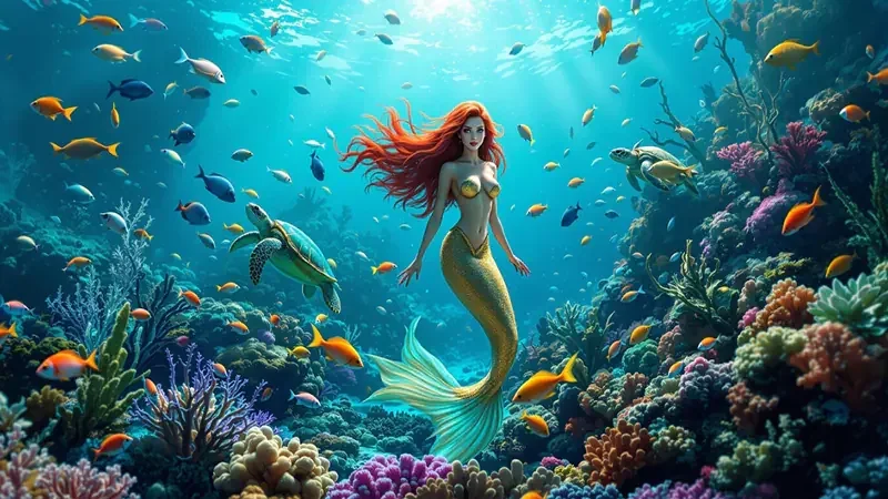 Adegan arcade tembak ikan dengan target bawah laut
